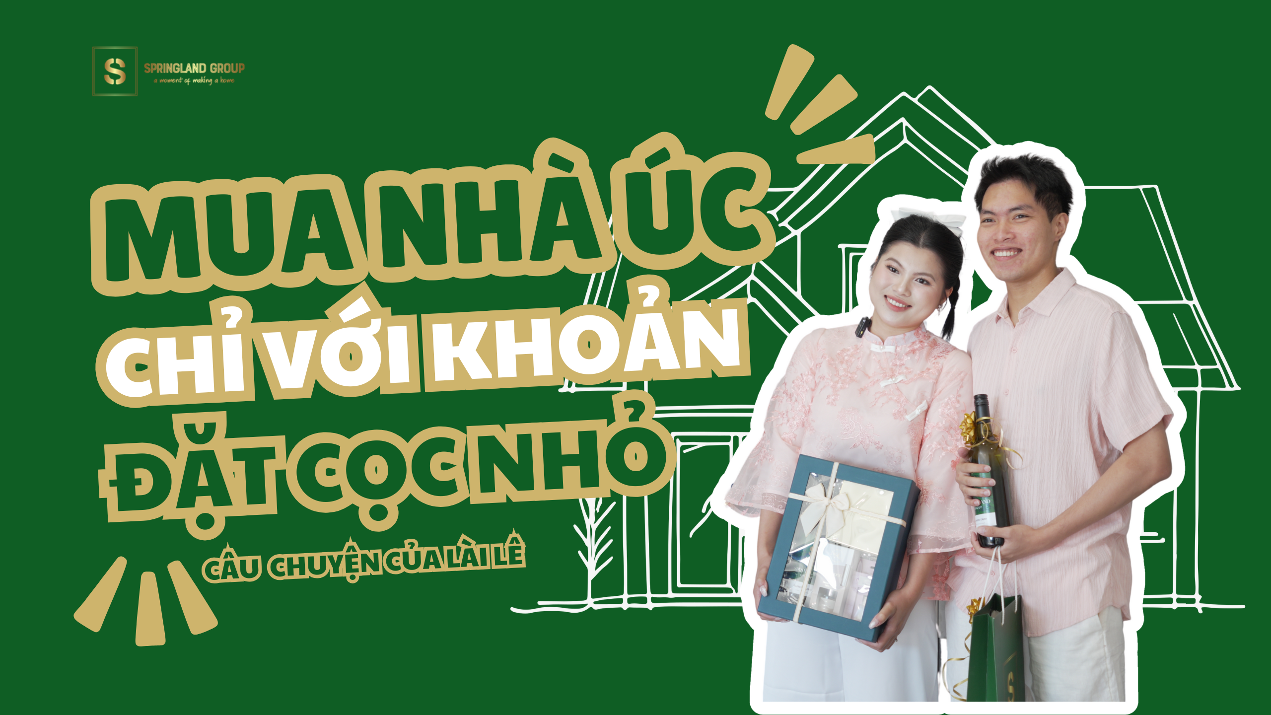 Cặp vợ chồng trẻ sở hữu tổ ấm tại Úc